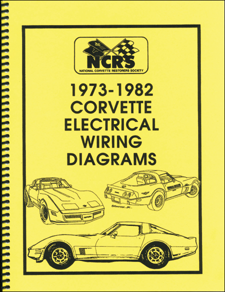 Corvette 1973-82 Electrical Wiring Diagrams - $19.95 ... 1974 corvette under hood wiring harness diagram 